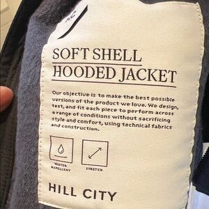 Hill City Navy Shell Jacket
